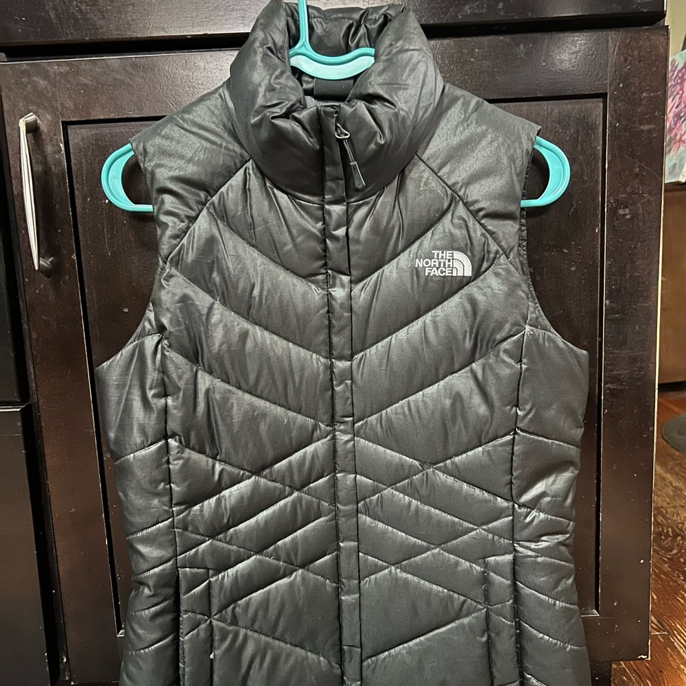 The North Face Charcoal Quilted Vest